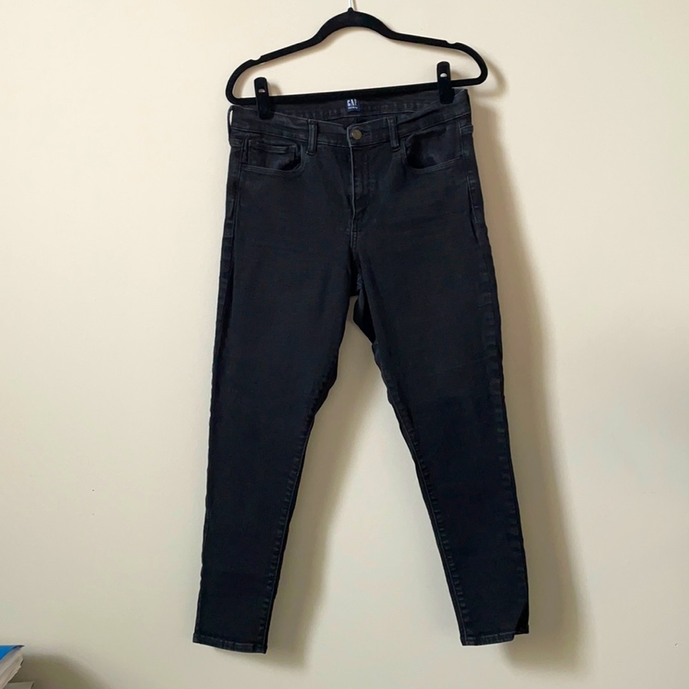 Gap Black Jegging Skinny Jeans Size 14 / 32